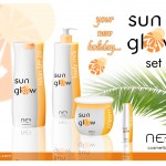 Seria Sun Glow - logo, opakowania